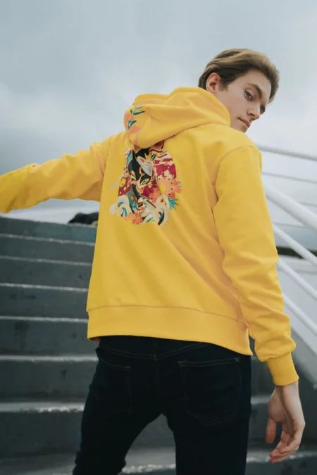 Orifake Yellow Hoodie