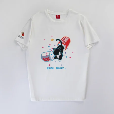 Orifake Bibi Pills Tshirt White