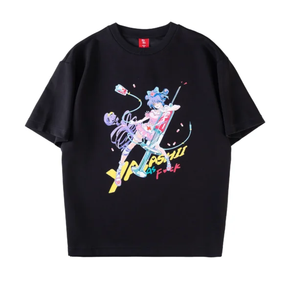 Orifake Yasashii Black T Shirt